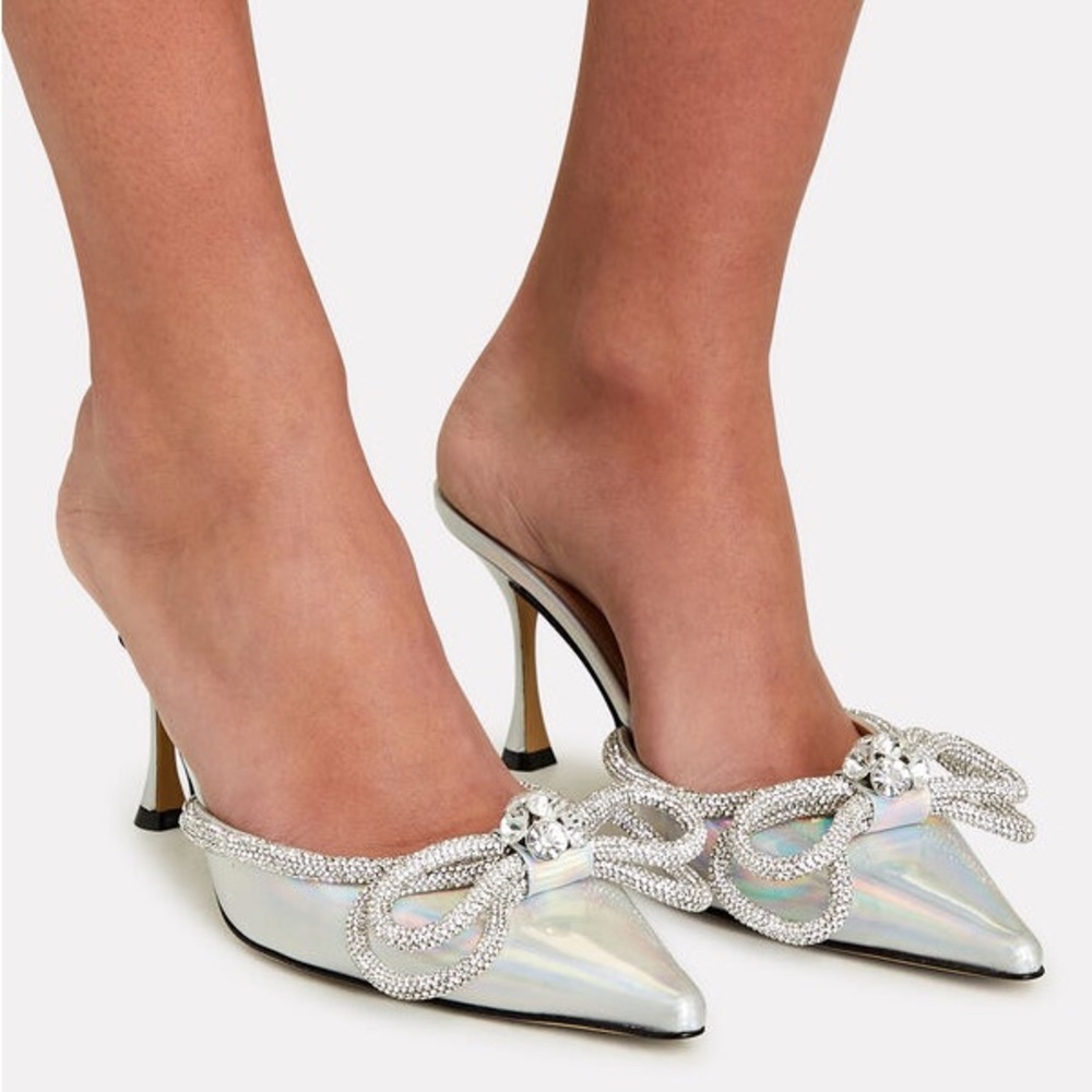MACH & MACH - double bow mules